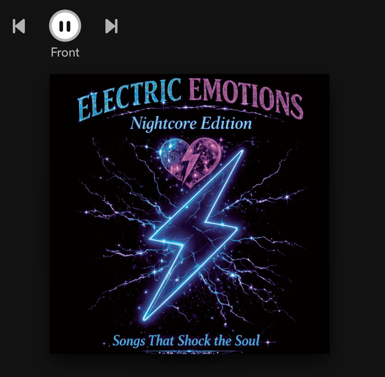 Electric Emotions Nightcore Edition 12’’ Vinyl
