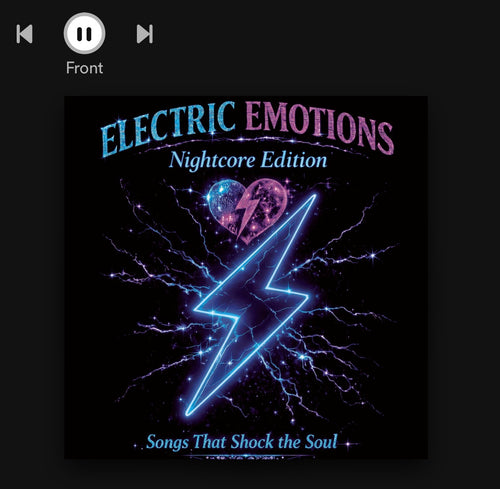 Electric Emotions Nightcore Edition 12’’ Vinyl